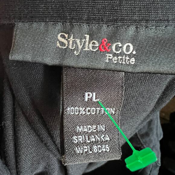 Black Button Up Top, Y2K‎ Retro Indie Sleaze Minimalist Gothic Grunge Large - Picture 4 of 5